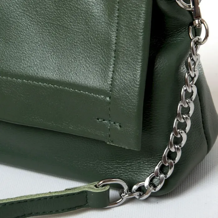 Сумка Жіноча Класична шкіра ALEX RAI 8722-9 green