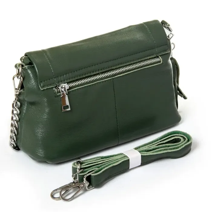 Сумка Жіноча Класична шкіра ALEX RAI 8722-9 green