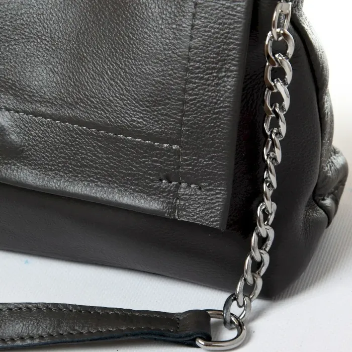 Сумка Жіноча Класична шкіра ALEX RAI 8722-9 grey