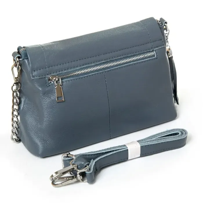 Сумка Женская Классическая кожа ALEX RAI 8722-9 blue