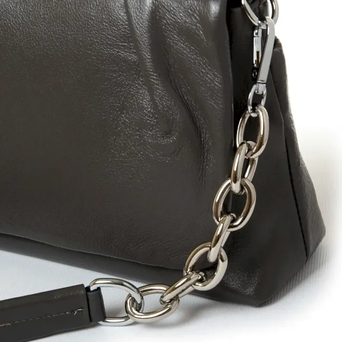 Сумка Женская Классическая кожа ALEX RAI 9029-9 grey