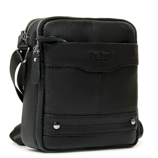 Сумка чоловіча Планшет шкіряна DR. BOND 1202 black