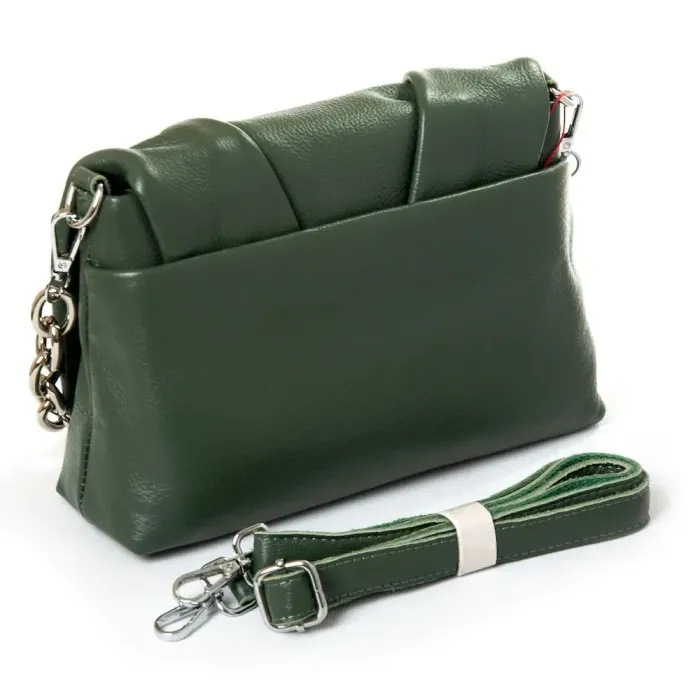 Сумка Женская Классическая кожа ALEX RAI 9029-9 green