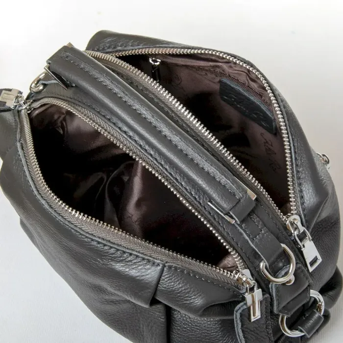 Сумка Жіноча Класична шкіра ALEX RAI 8762-9 grey