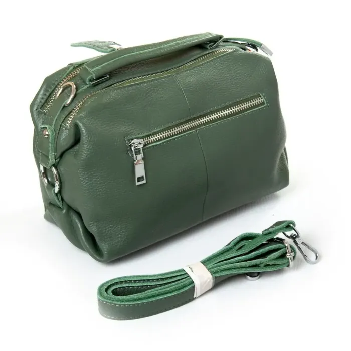 Сумка Класична шкіра ALEX RAI 8762-9 green