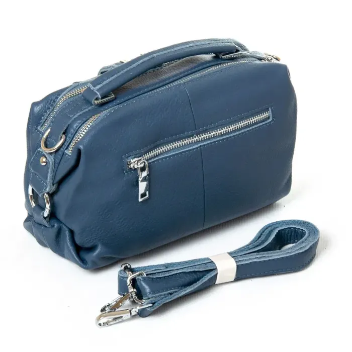 Сумка Жіноча Класична шкіра ALEX RAI 8762-9 blue