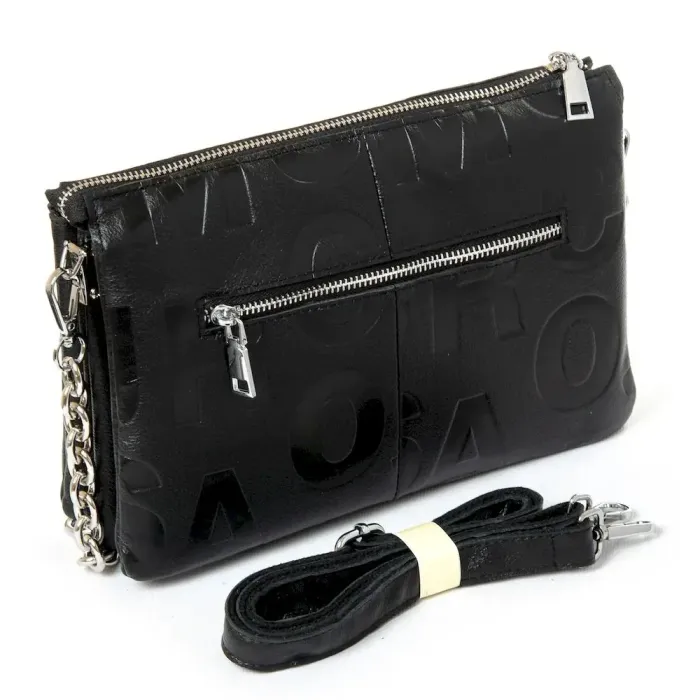 Сумка жіноча Класична шкіра ALEX RAI 3012 black