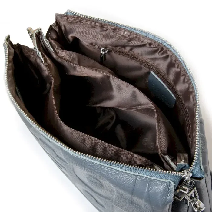 Сумка Жіноча Класична шкіра ALEX RAI 3012 blue