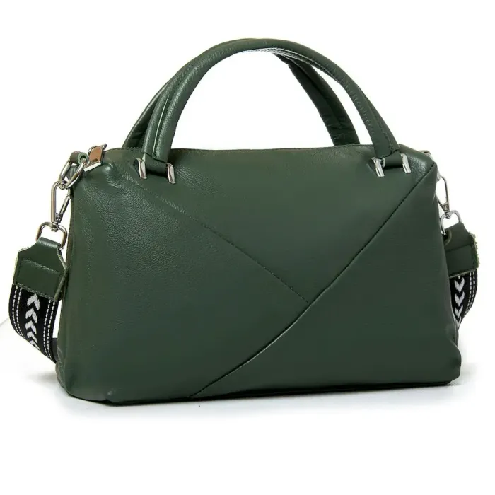 Сумка Женская Классическая кожа ALEX RAI 83104-9 green