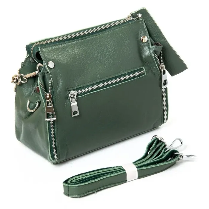 Сумка Женская Классическая кожа ALEX RAI 8844-9 green
