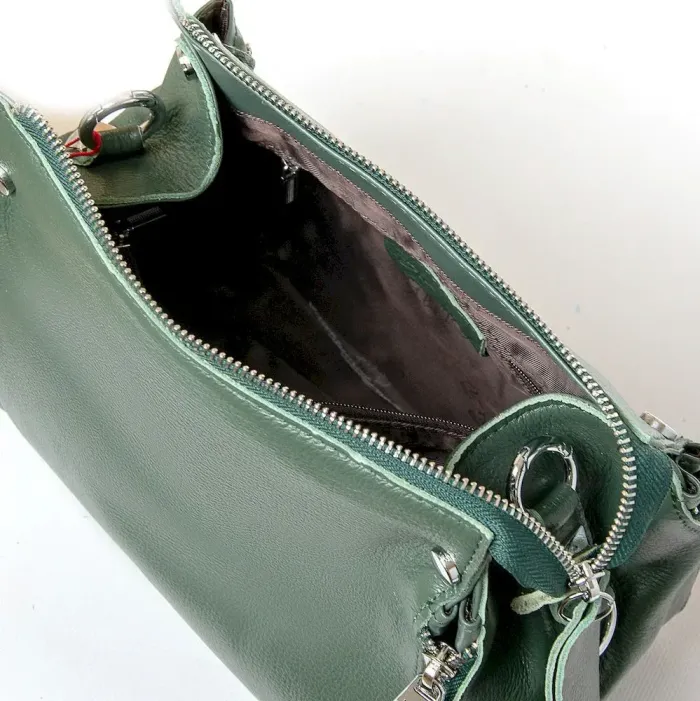 Сумка Женская Классическая кожа ALEX RAI 8844-9 green