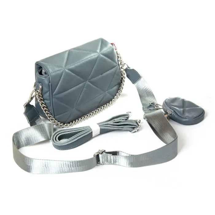 Сумка Жіноча Класична шкіра ALEX RAI 8837-9 blue