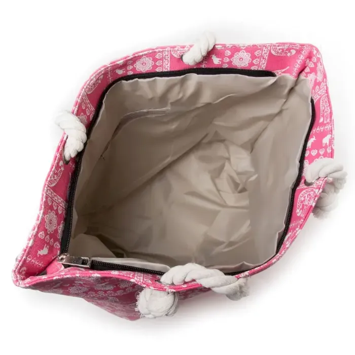 Сумка Жіноча Пляжна текстиль LUXEVA 5016-6 red