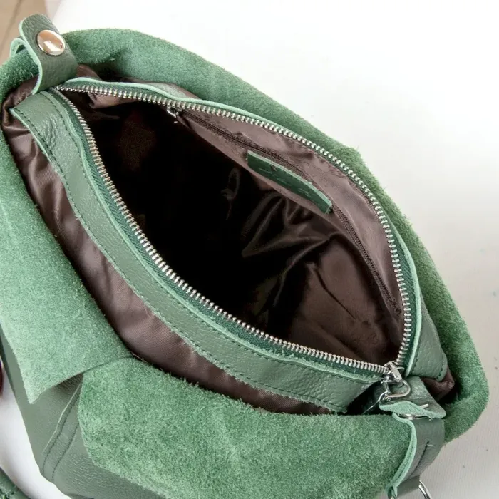 Сумка Женская Классическая кожа ALEX RAI 8920-9 green