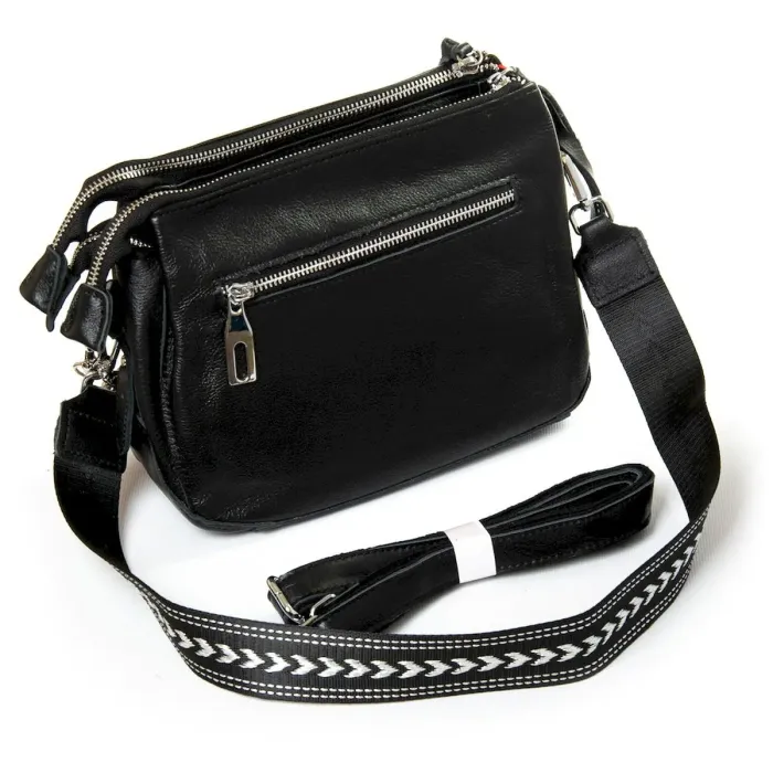 Сумка Класична шкіра ALEX RAI 8833-9 black