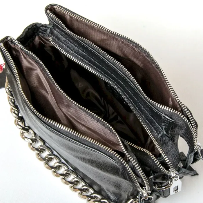 Сумка Класична шкіра ALEX RAI 8833-9 black