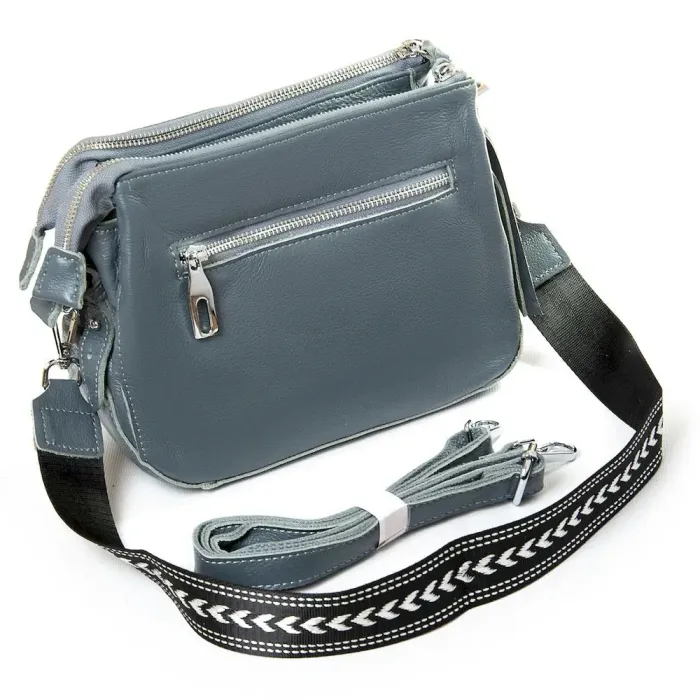 Сумка Жіноча Класична шкіра ALEX RAI 8833-9 blue