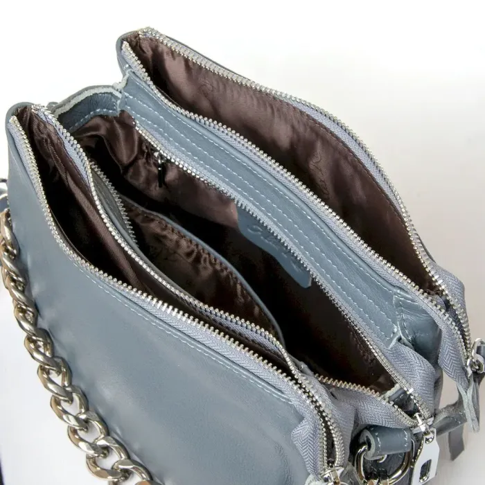 Сумка Жіноча Класична шкіра ALEX RAI 8833-9 blue