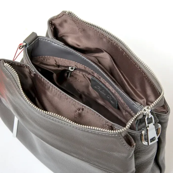 Сумка Женская Классическая кожа ALEX RAI 8871-9 grey