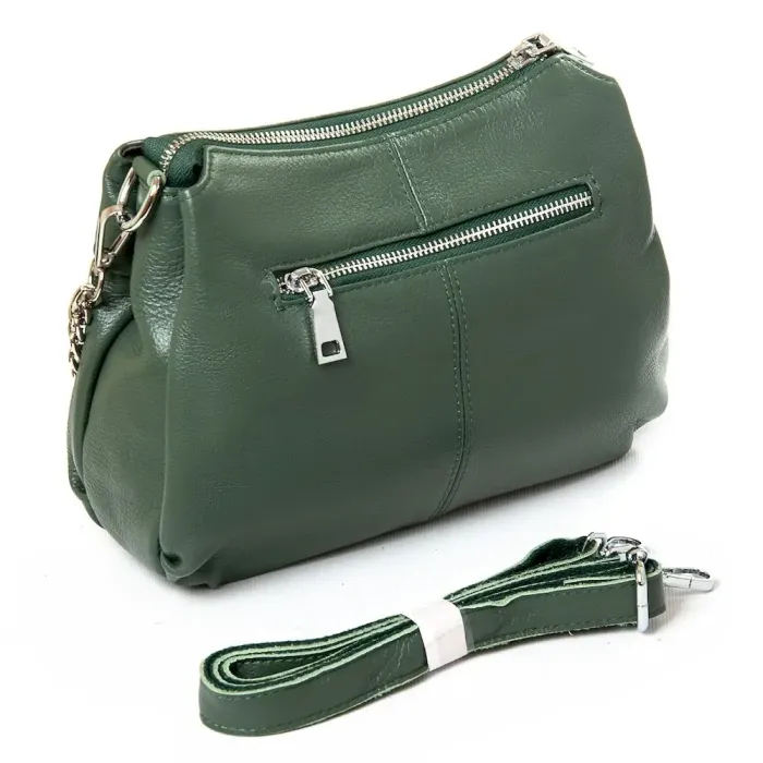 Сумка Женская Классическая кожа ALEX RAI 8871-9 green
