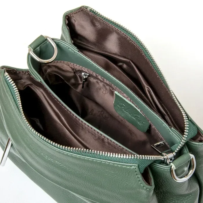 Сумка Женская Классическая кожа ALEX RAI 8871-9 green