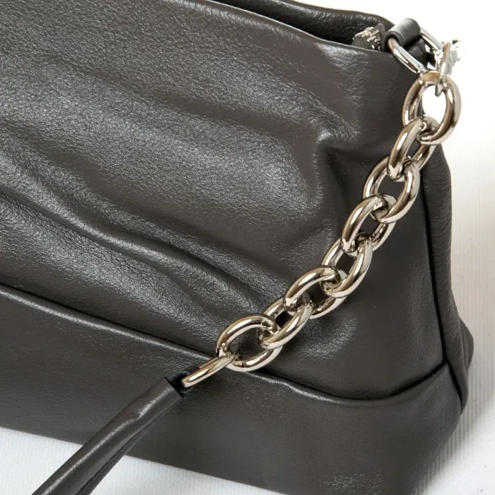 Сумка Женская Классическая кожа ALEX RAI 8870-9 grey