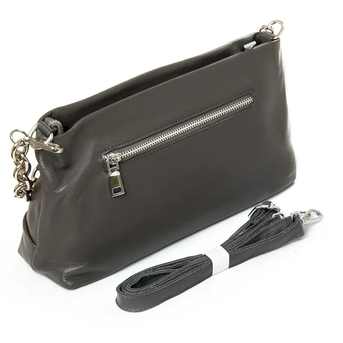 Сумка Женская Классическая кожа ALEX RAI 8870-9 grey