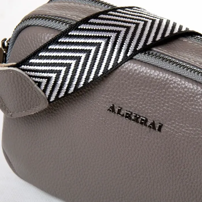 Сумка Клатч жіноча шкіра ALEX RAI 60051-H grey