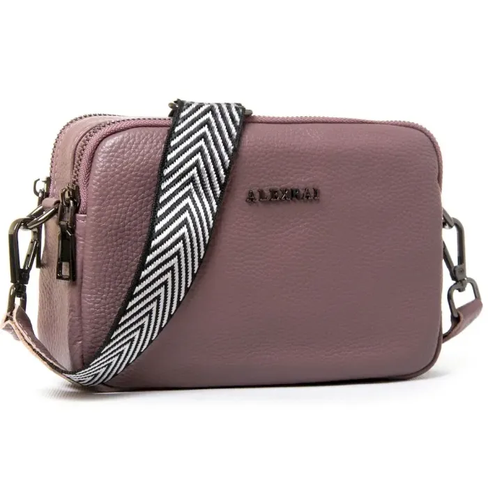 Сумка Клатч жіноча шкіра ALEX RAI 60051-H purple