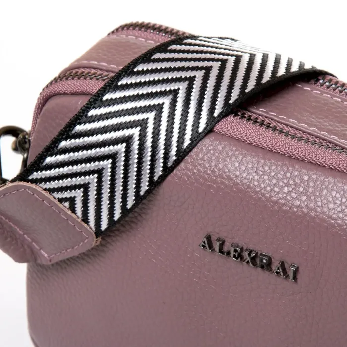 Сумка Клатч жіноча шкіра ALEX RAI 60051-H purple