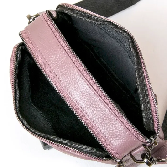 Сумка Клатч жіноча шкіра ALEX RAI 60051-H purple