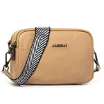 Сумка Клатч жіноча шкіра ALEX RAI 60051-H camel