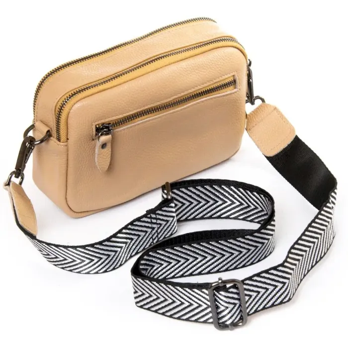 Сумка Клатч жіноча шкіра ALEX RAI 60051-H camel