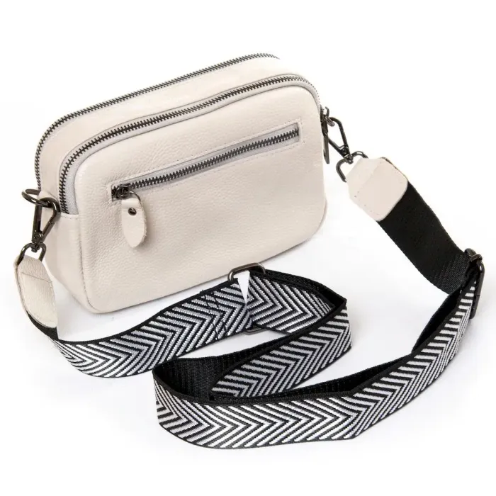 Сумка Клатч жіноча шкіра ALEX RAI 60051-H white