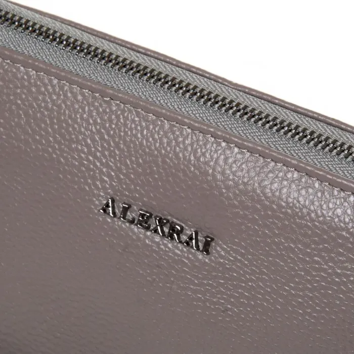 Сумка Женская Клатч кожа ALEX RAI 5009-1 grey