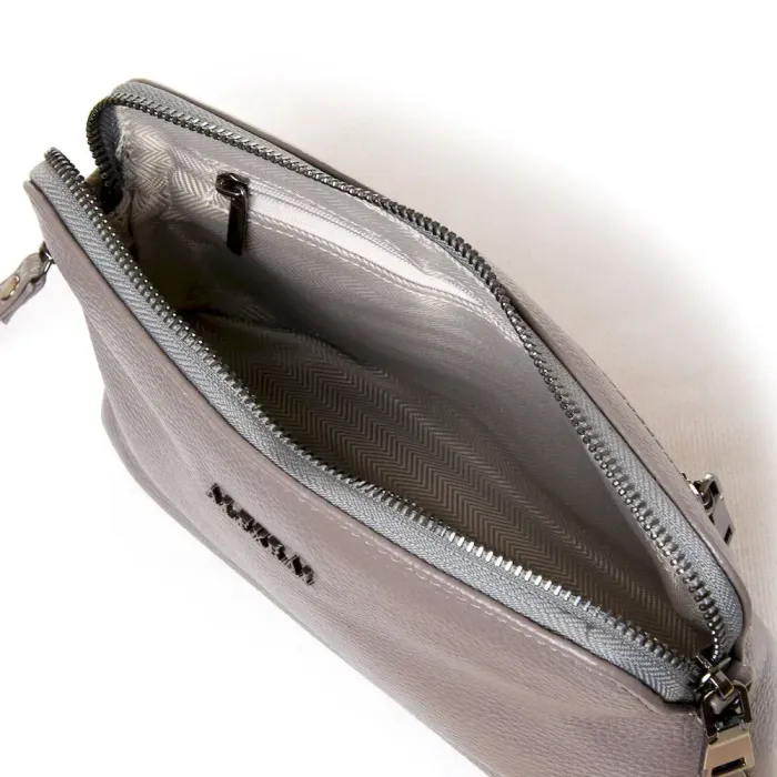 Сумка Женская Клатч кожа ALEX RAI 5009-1 grey
