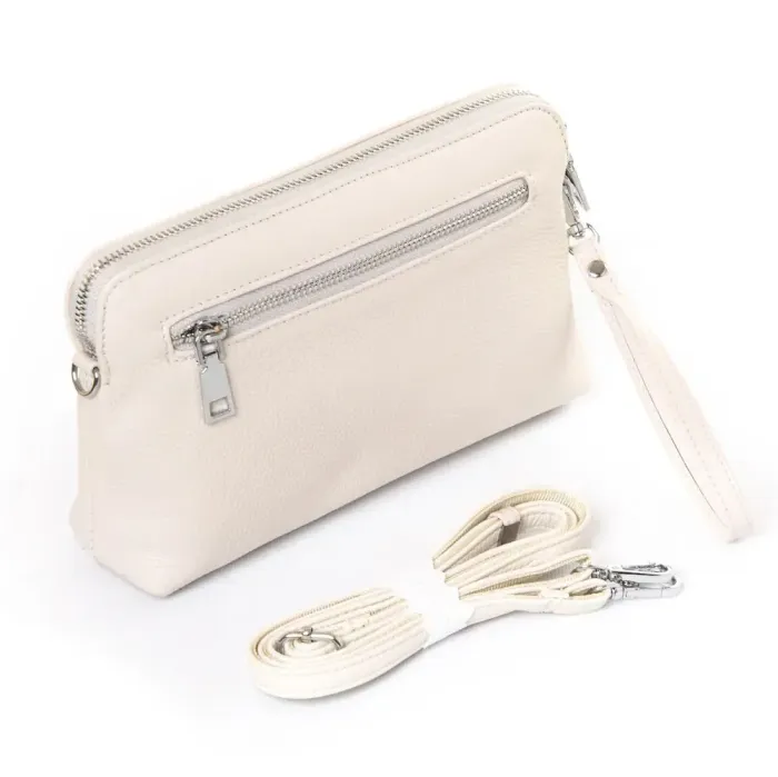 Сумка Женская Клатч кожа ALEX RAI 5009-1 white