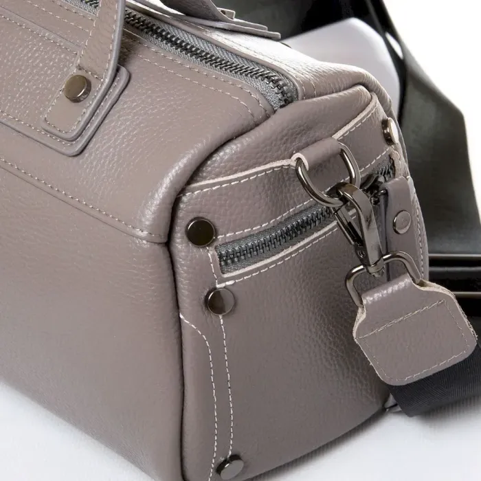 Сумка Клатч жіноча шкіра ALEX RAI 39049 grey