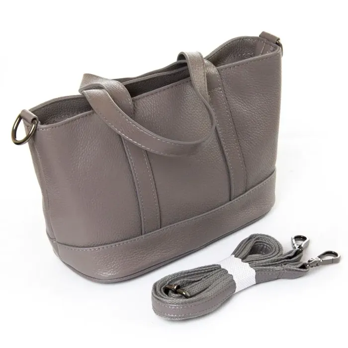 Сумка Клатч жіноча шкіра ALEX RAI 29050 grey