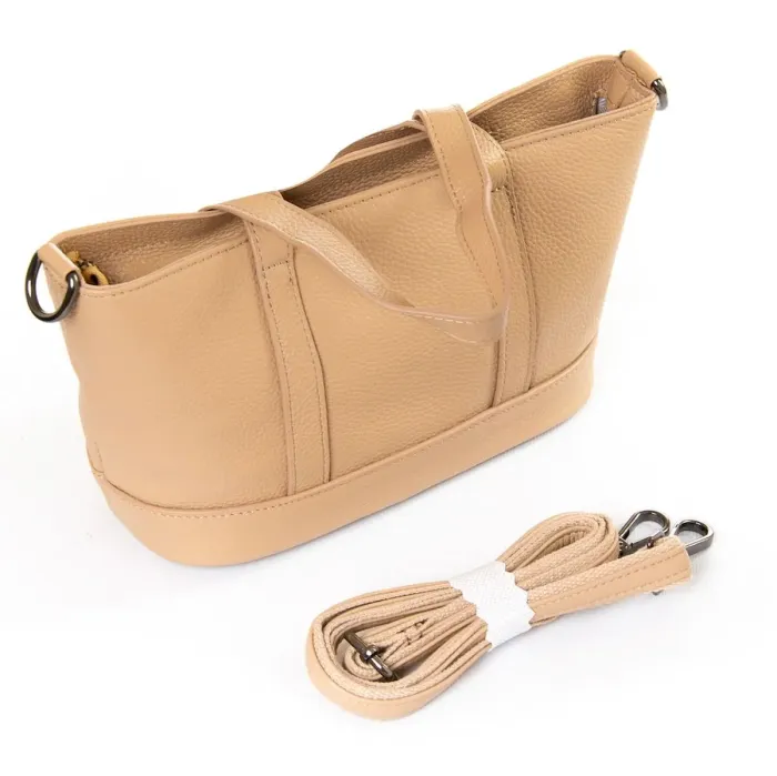 Сумка Клатч жіноча шкіра ALEX RAI 29050 camel