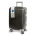 Дорожная Чемодан 1 Маленький ABS-пластик 8340 grey