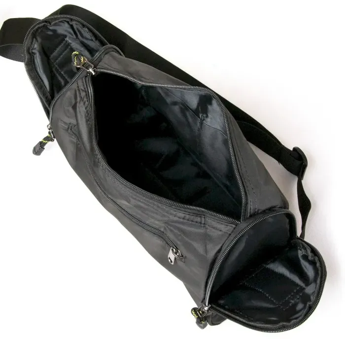 Сумка Мужская Дорожная нейлон Lanpad 20821 black