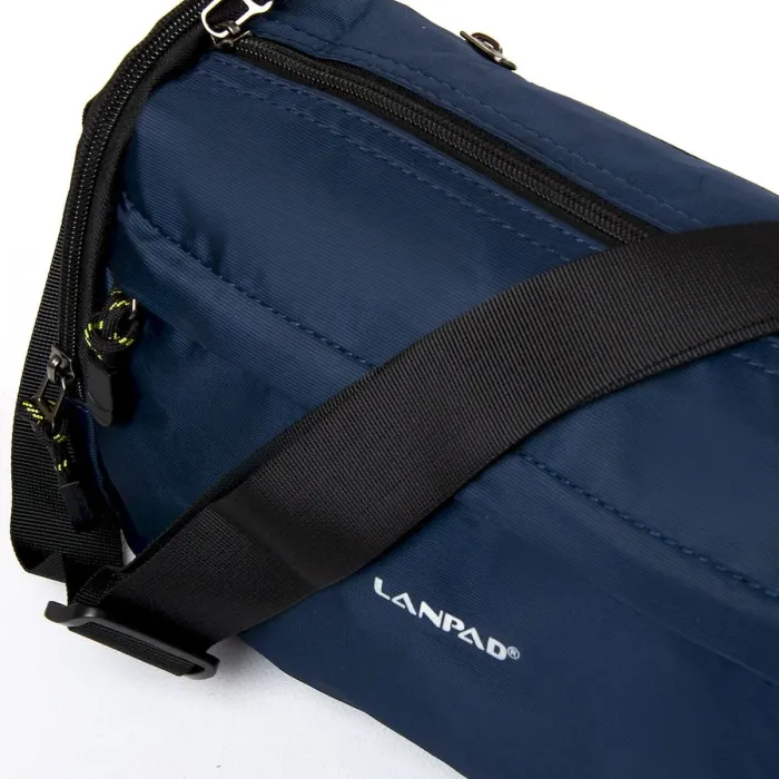 Сумка Мужская Дорожная нейлон Lanpad 20821 blue
