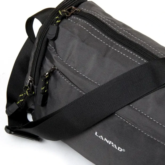 Сумка Чоловіча Дорожня нейлон Lanpad 20821 grey