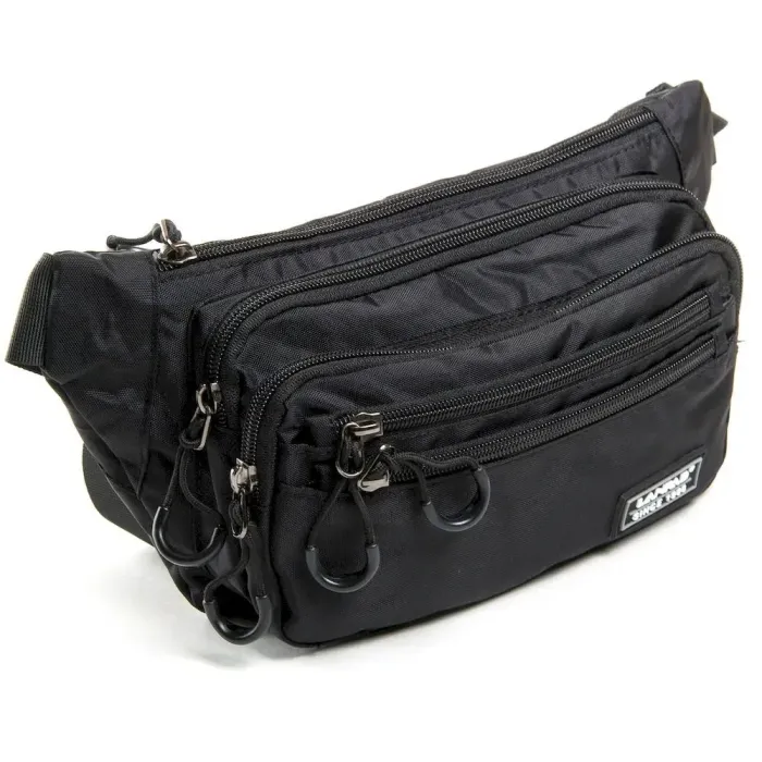 Сумка на пояс нейлон Lanpad 4101 black