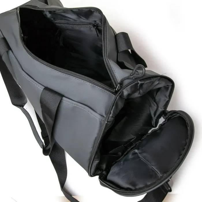 Сумка Чоловіча Дорожня нейлон Lanpad 6026 grey