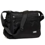 Сумка Мужская На Плечо нейлон Lanpad 82012 black почтальон