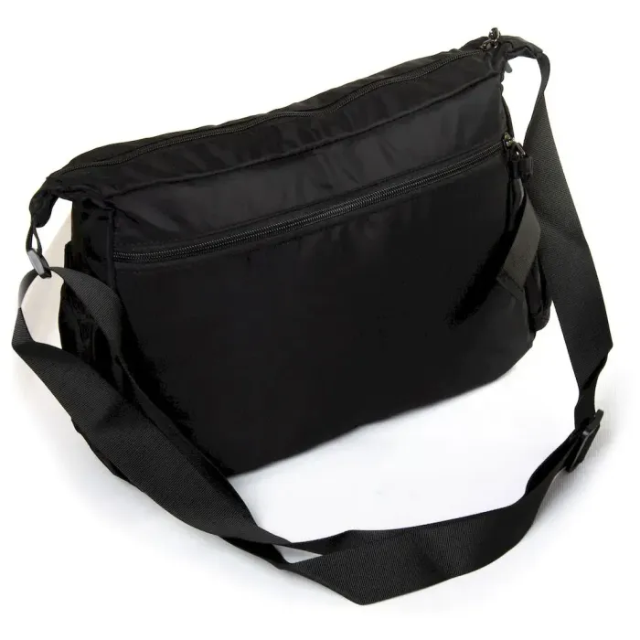 Сумка Чоловіча На Плечо нейлон Lanpad 82012 black листоноша