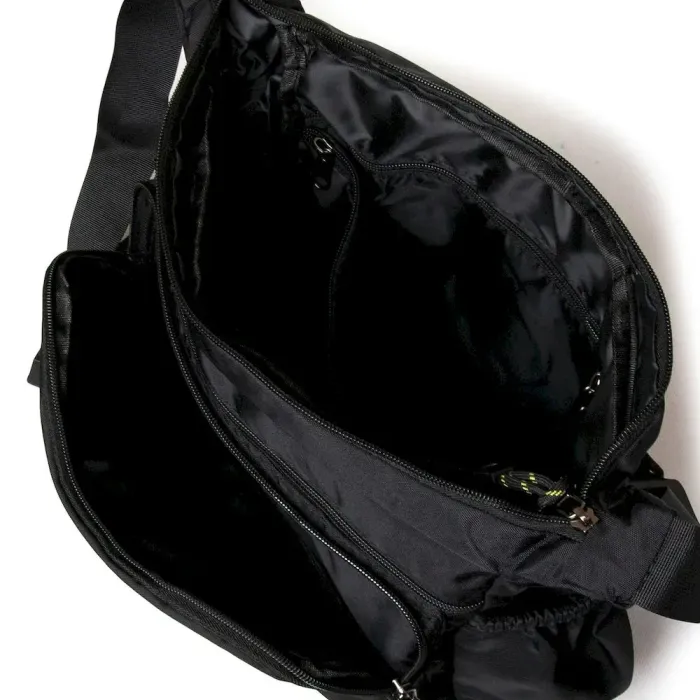 Сумка Чоловіча На Плечо нейлон Lanpad 8649 black листоноша