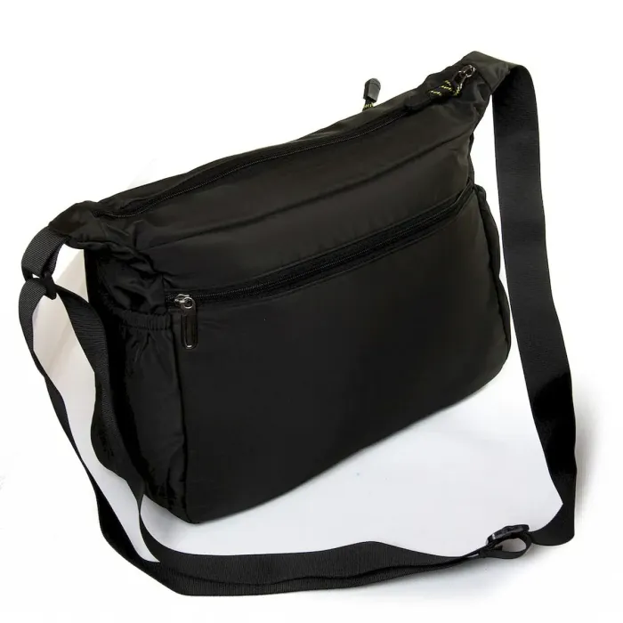 Сумка Мужская На Плечо нейлон Lanpad 8652 black почтальон
